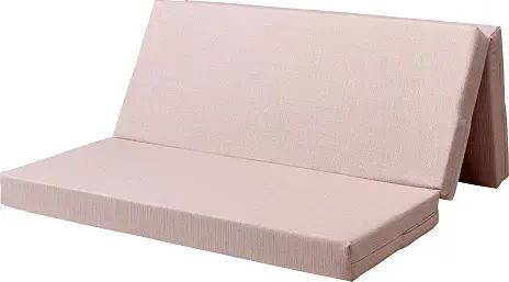 Sleepy Triple Junior Folding Mattress Pink 120x150cm