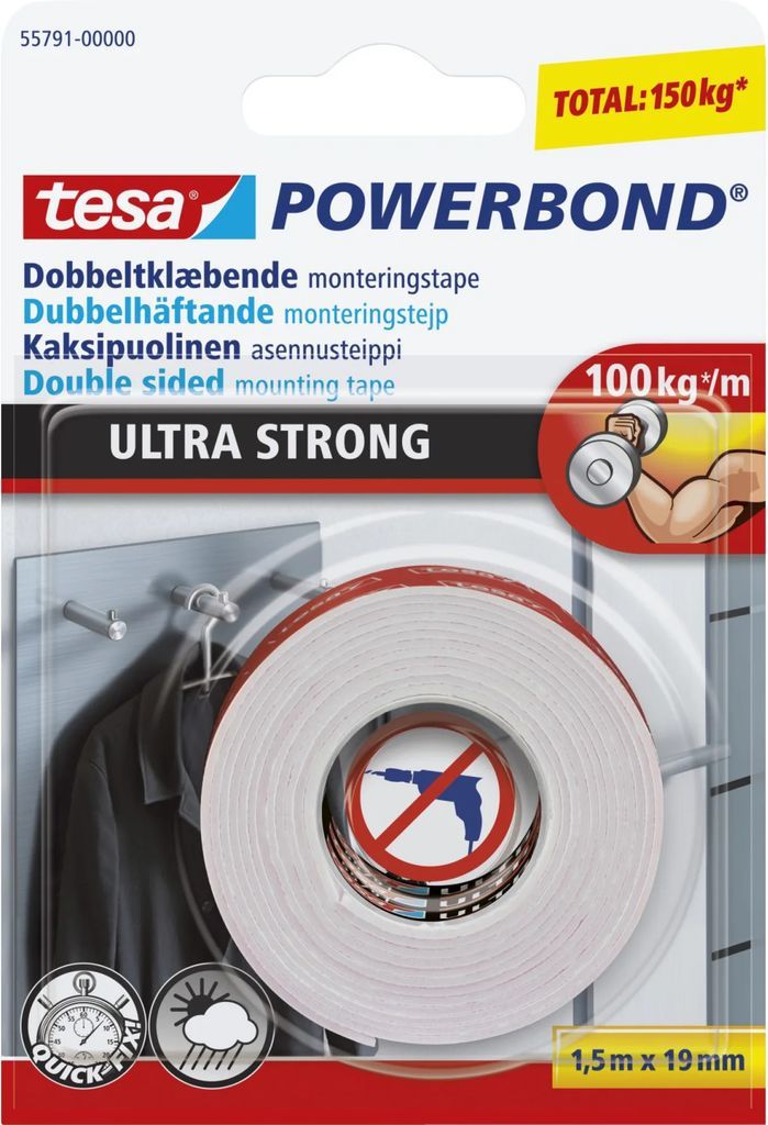 TESA Powerbond Ultra Strong 1500x19mm