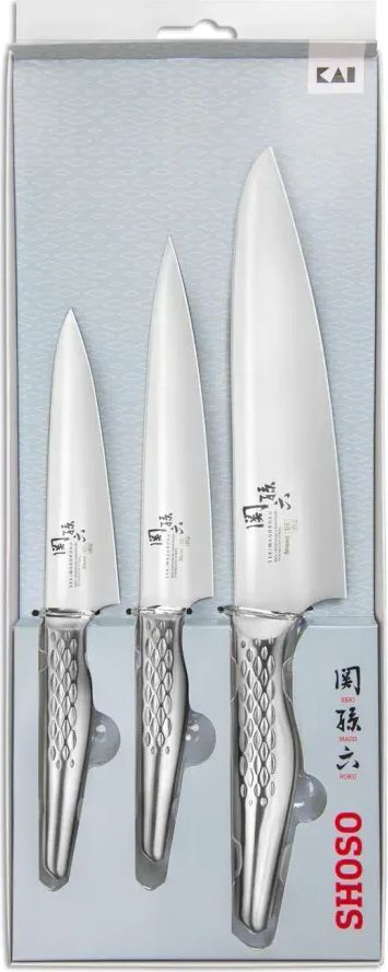 Kai Set 3 Couteaux SHOSO 12 15 18