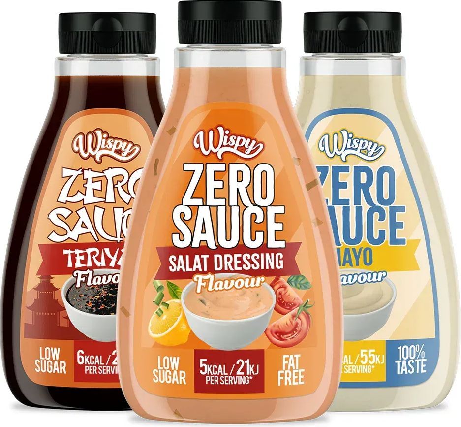 Wispy Zero Sauce - Bland Selv (3 stk)