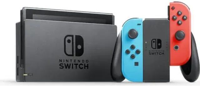 Nintendo Switch Neon Blå/Neon Rød (2019)