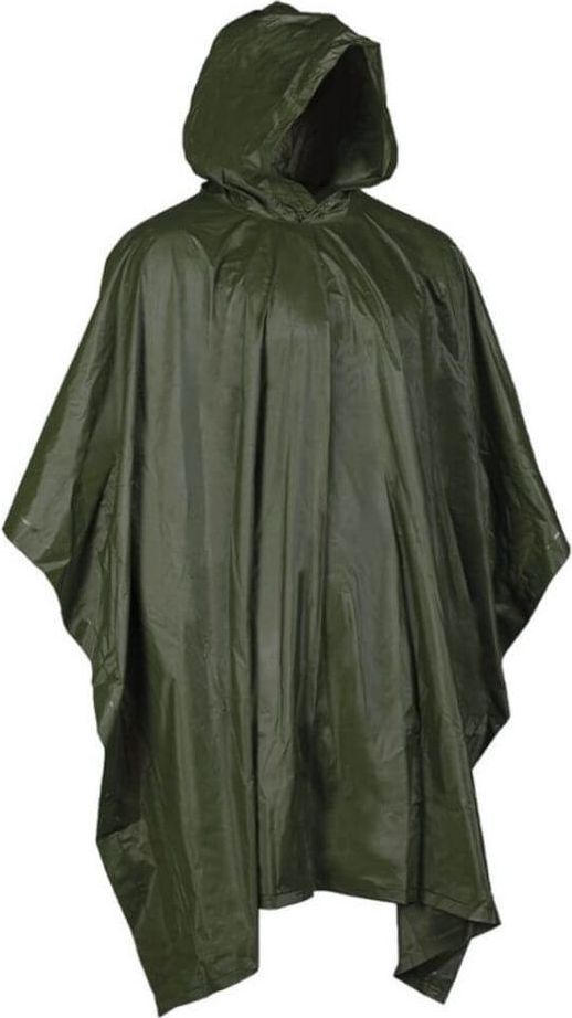 Mil-Tec Regnponcho PVC Grøn - Oliven