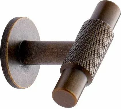 Manor T-Bar | Greb/Knop i Antik Messing med bagplade