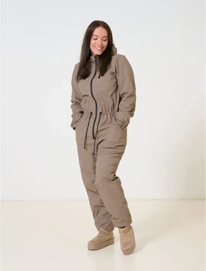 ONLY dame padded rainsuit ONLPHILIPPA - Walnut