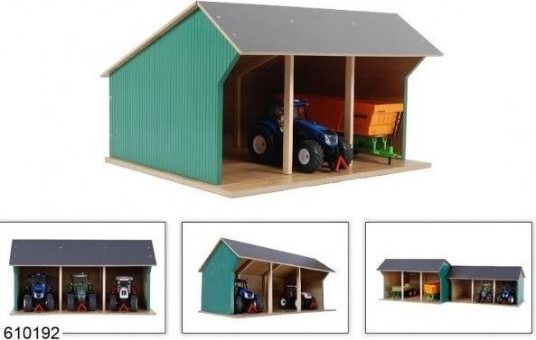 Kids Globe Agricultural Shed for Tractors Large 1:32