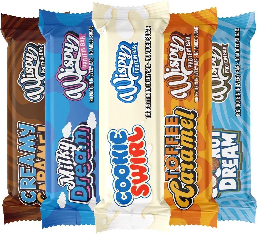 Wispy Protein Bar - Bland Selv (10x 55g)