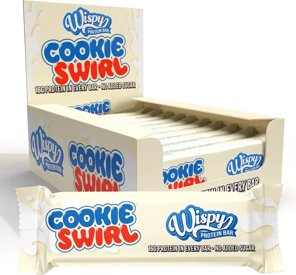Wispy Protein Bar - Cookie Swirl (10x 55g)