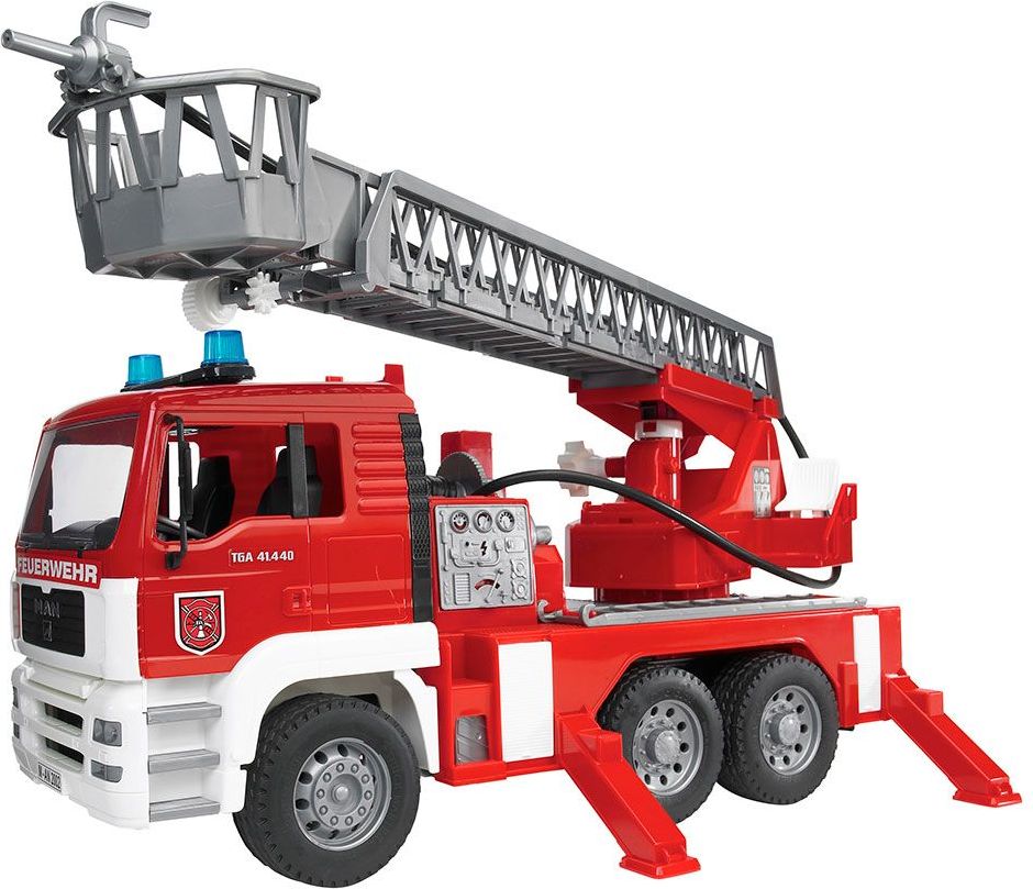 Bruder Man Fire Engine with Water Pump & Light & Sound