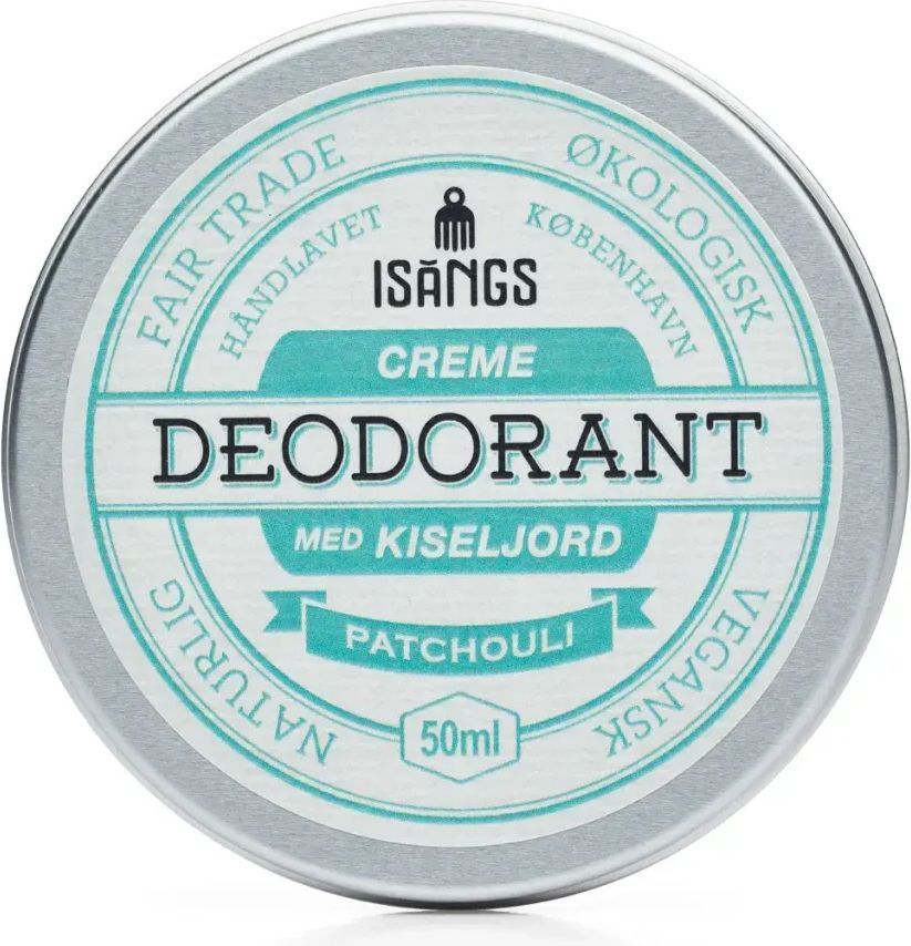Isangs Kiseljord Patchouli Deo Cream 50ml
