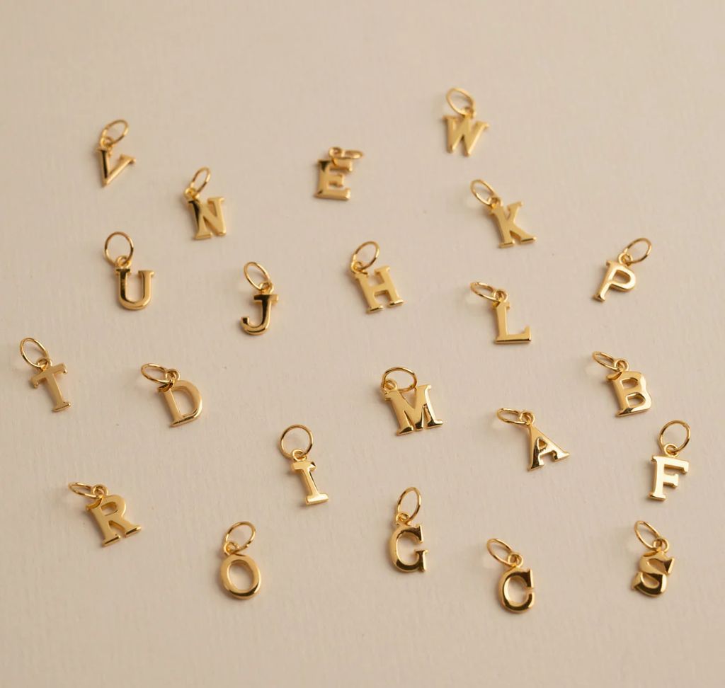 LETTER GOLDEN PENDANT - Vedhæng - Sisi Copenhagen