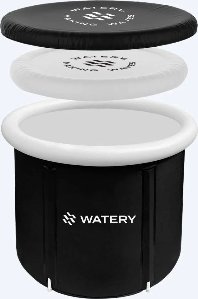 watery oppustelig isbad - hero - sort