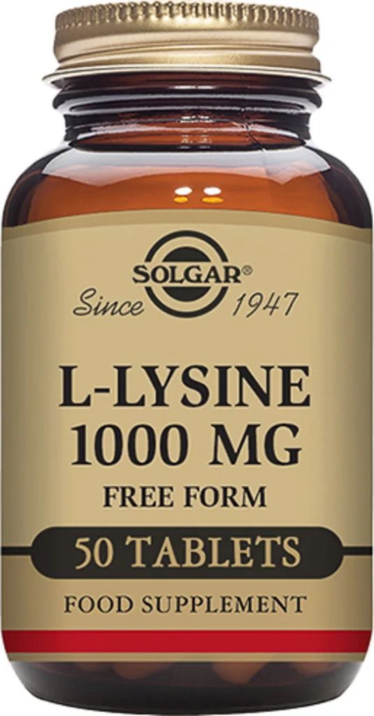 Solgar L-Lysine 1000mg 50 st