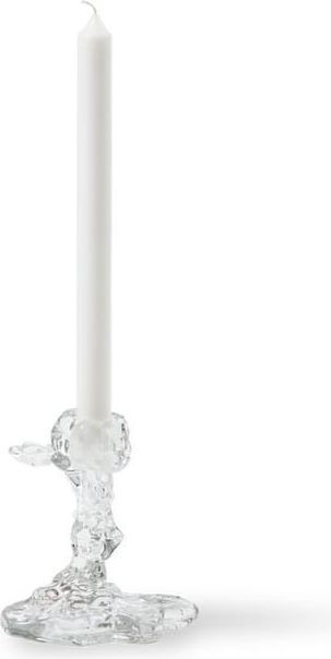Polspotten Drip, small - Glas Fyrfadsstage 14cm