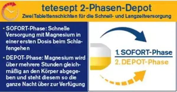 Tetesept Magnesium 500 Nacht Tabletten