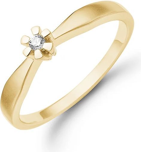 aagaard - eternity ring 0,03ct. - 8 kt. guld