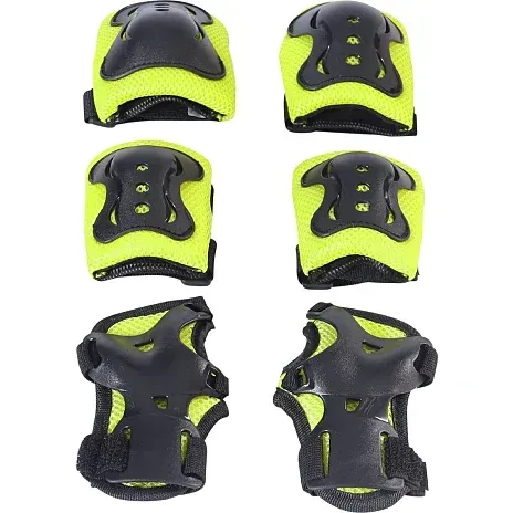 Skeight beskyttelsessæt sort/lime