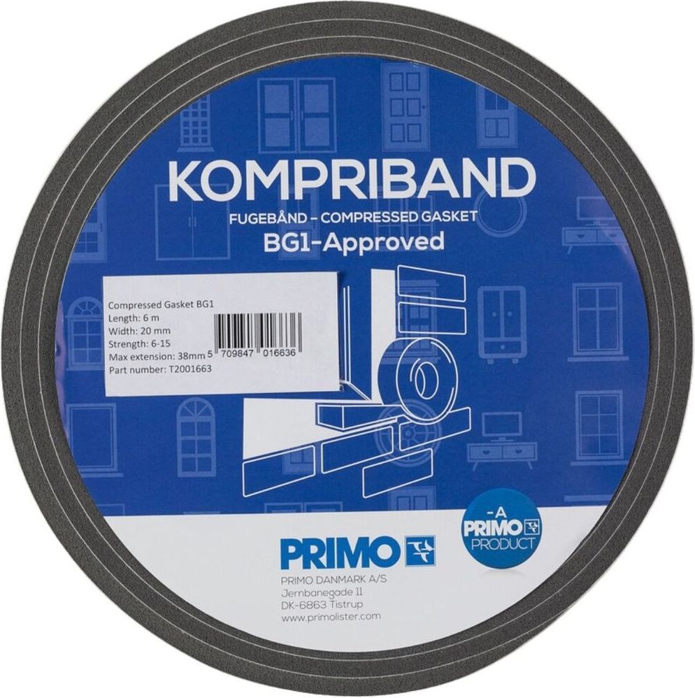 Primo Fugebånd 20 mm