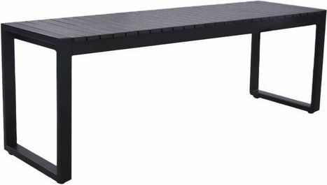 bænk, asti, 120x35 cm, sort