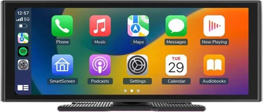 10,26" multimedia skærm med trådløs Apple Carplay & Android Auto