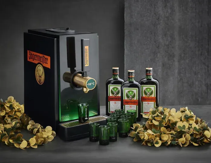 jägermeister tapmaskine pakke