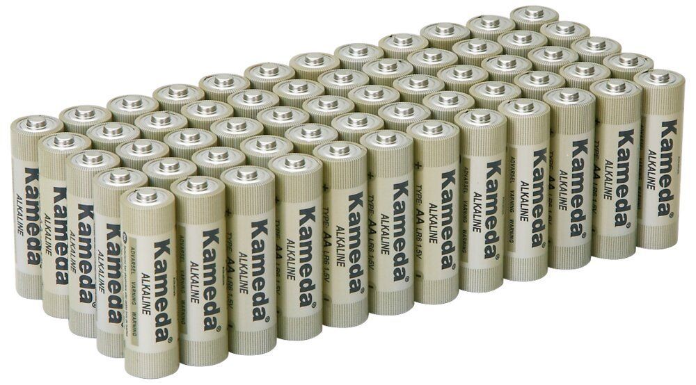 Kameda Alkaline batteri AA 60-pak