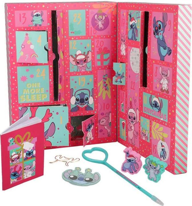 Paladone Stitch Stationery 24 Day Julekalender