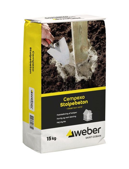 Weber Saint-Gobain Stolpebeton 15Kg 1stk