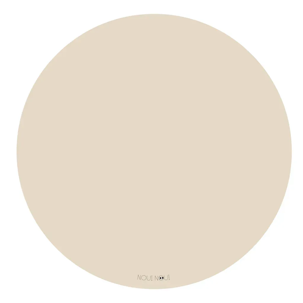 Round Floor Mat - Nude