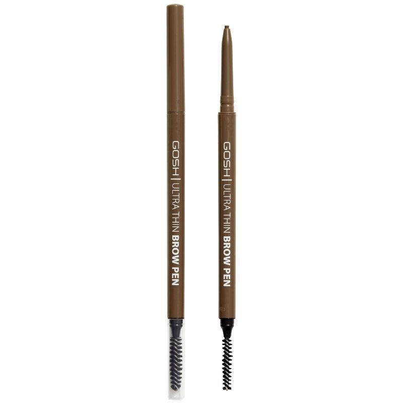 gosh copenhagen ultra thin brow pen 002 greybrown