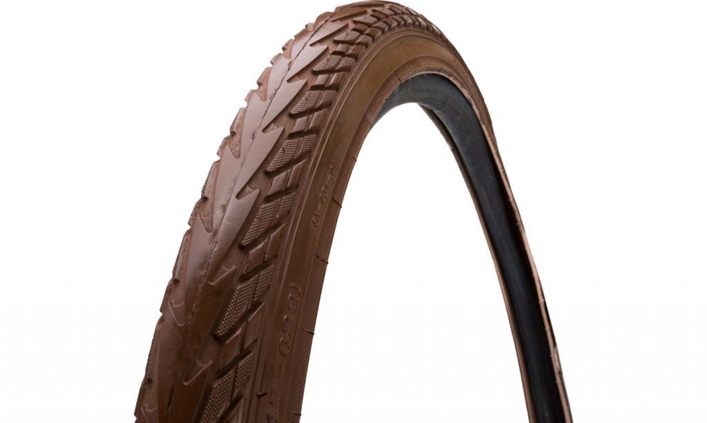 cykeldæk 700x45c brun