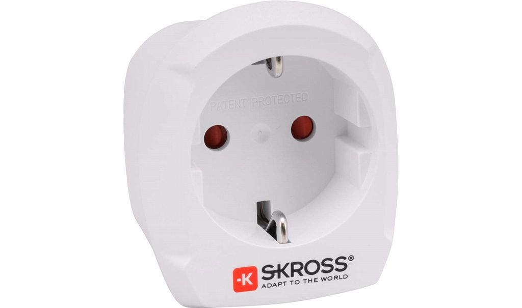 Rejseadapter SKROSS Europa t Kina/Austr.