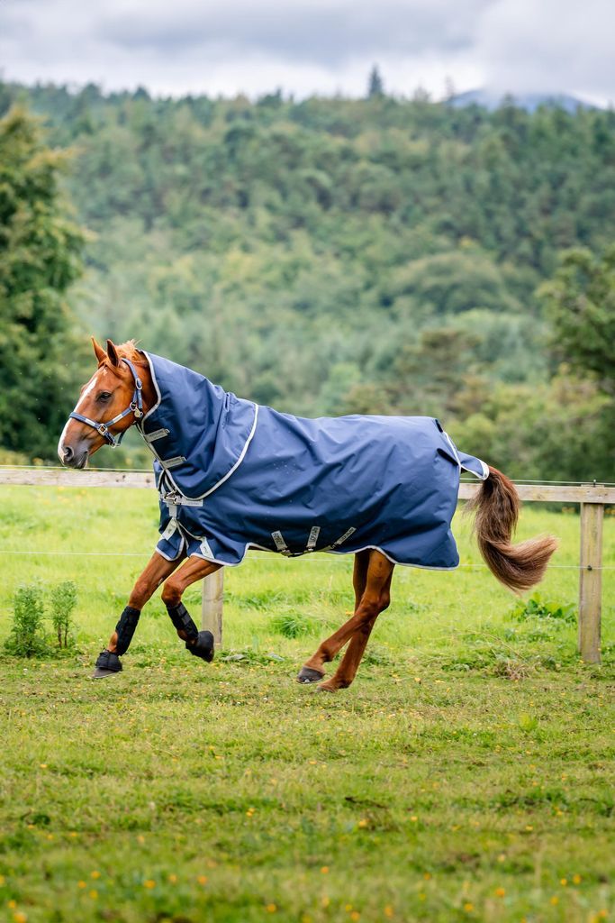 Horseware Amigo Bravo 12 Plus udedækken med aftagelig hals, 0g