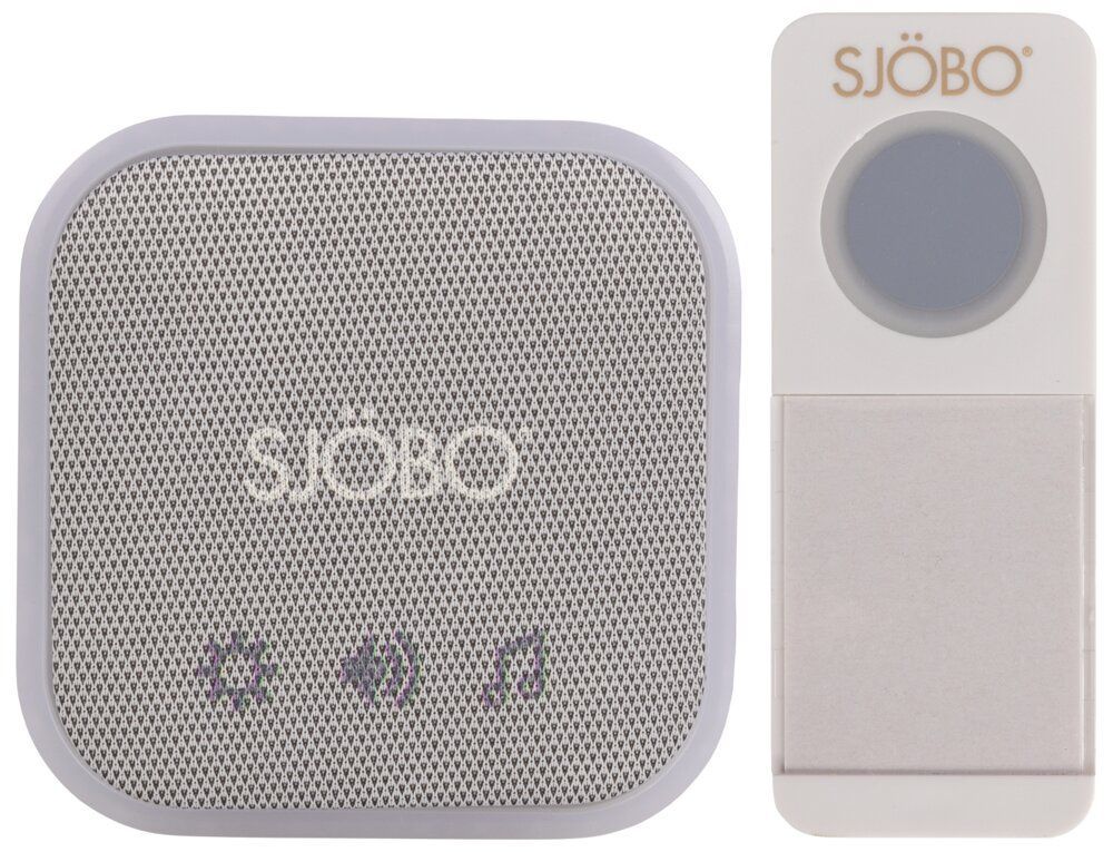 Sjöbo Dørklokke trådløs plug-in med RGB lys