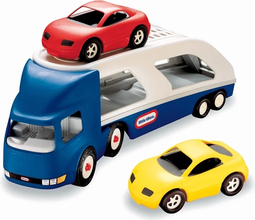autotransporter stor med 2 biler