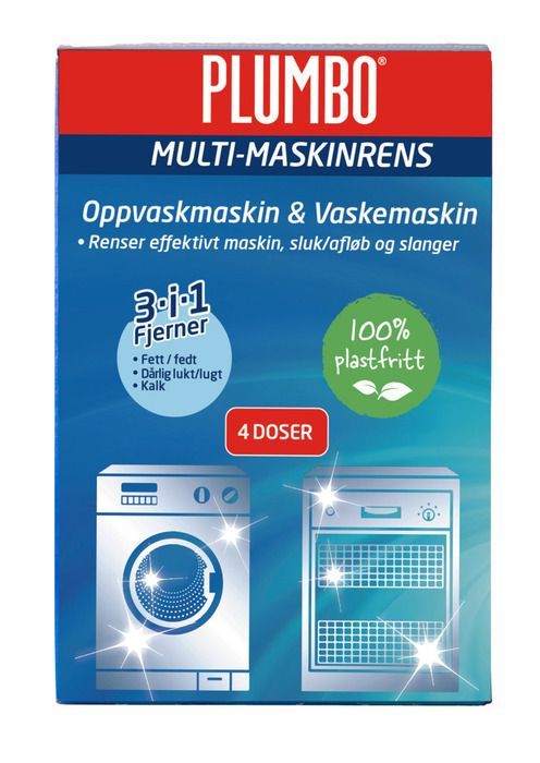 Plumbo Multi-Maskinrens 4 Poser