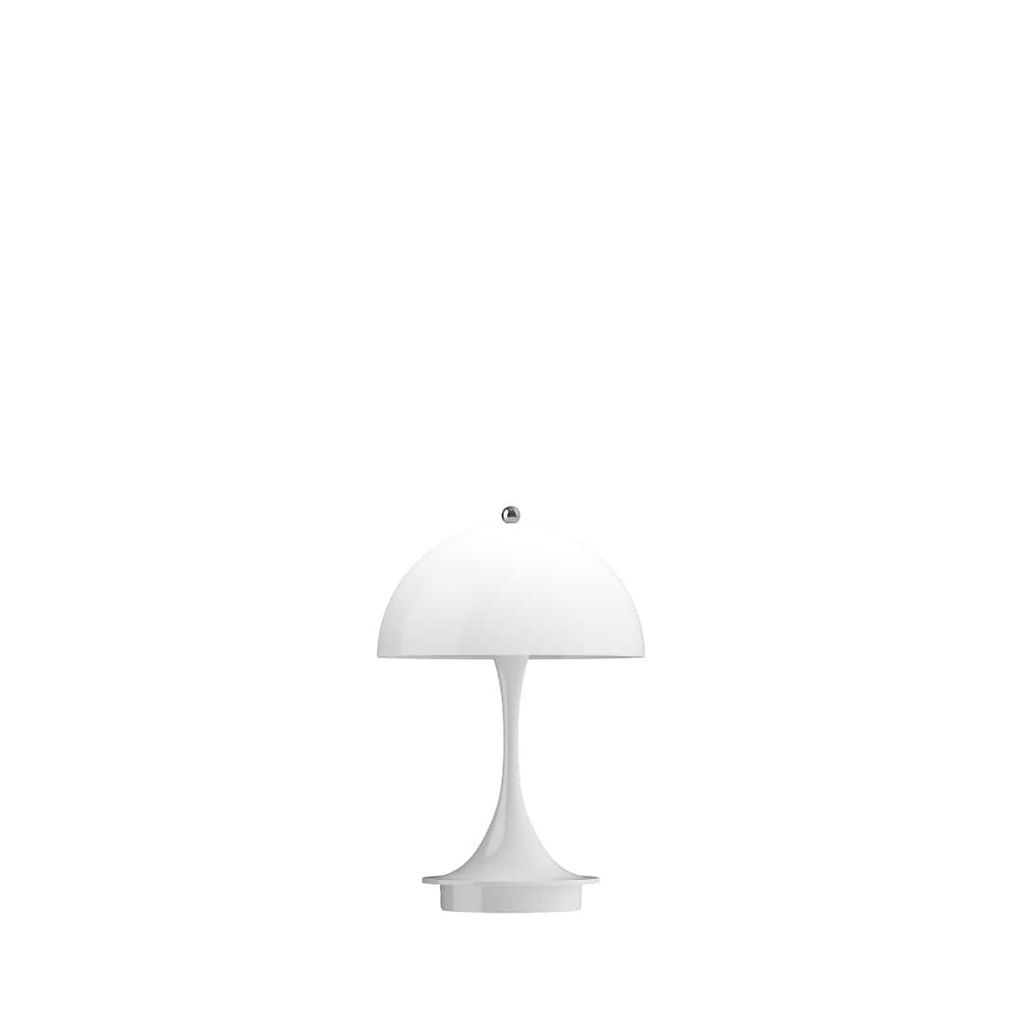 Panthella 160 Portable V3, opal white af Verner Panton
