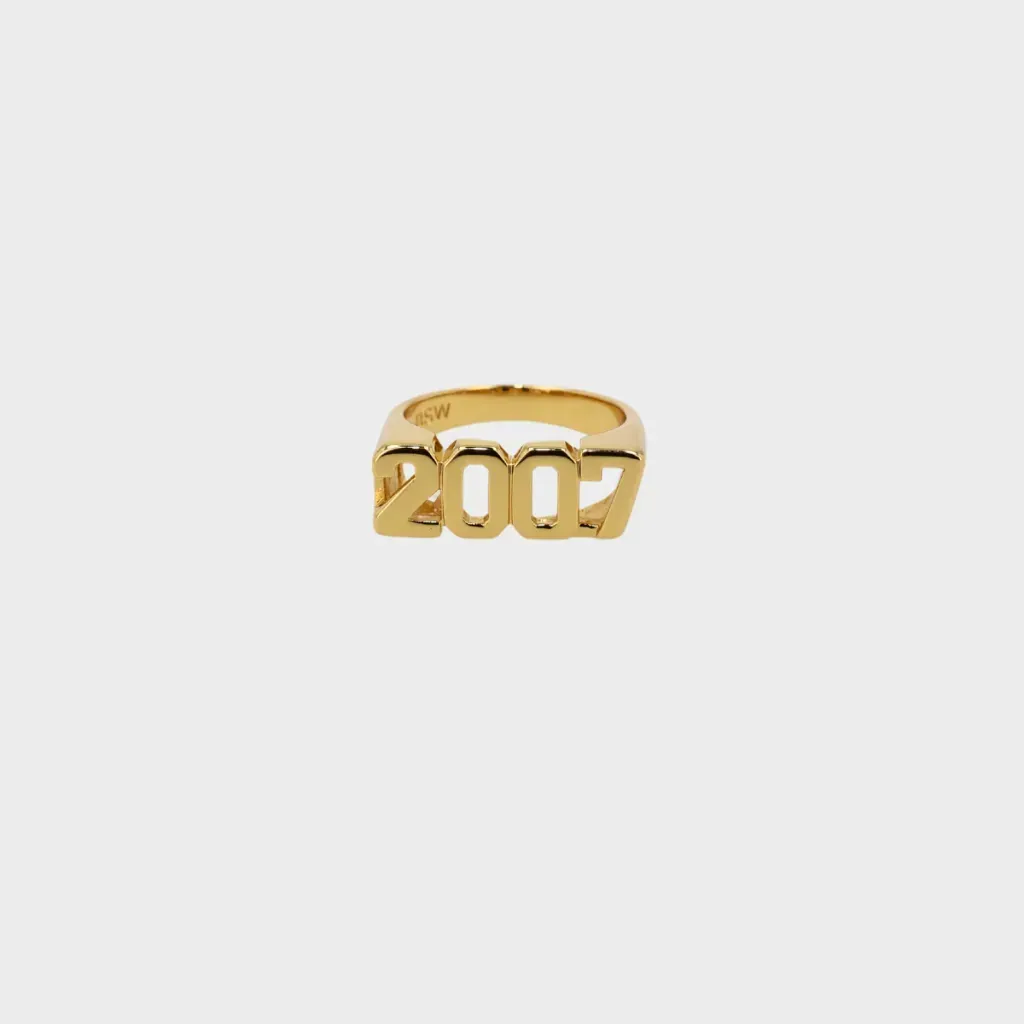 birth year ring guld