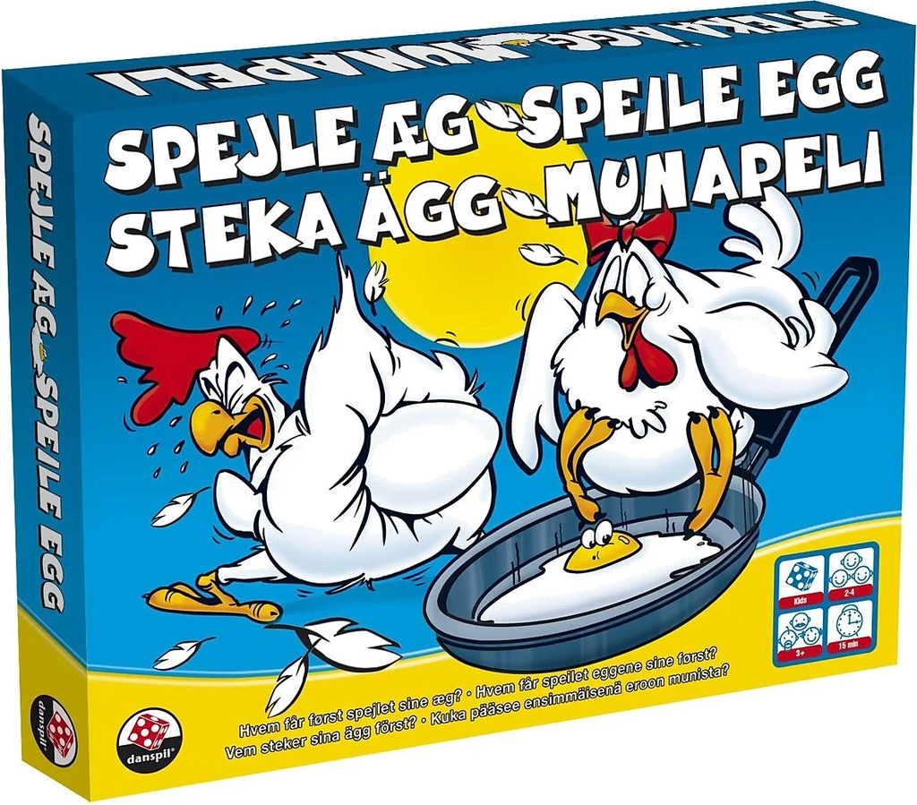Danspil Spejleæg - Blue - ONE SIZE