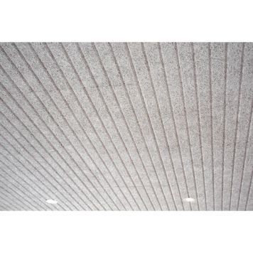 troldtekt akustikplade v-line 1way 10 hvid 1200x600x25 mm