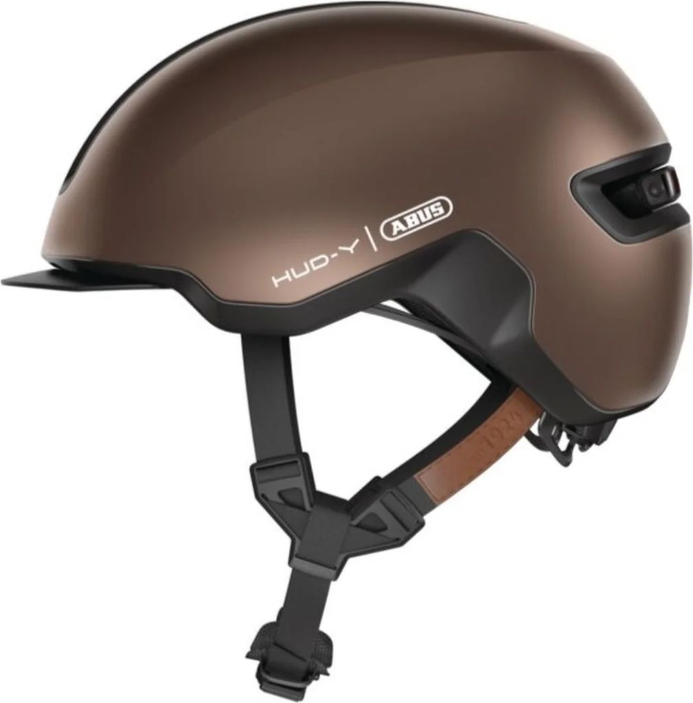 Abus Hud-Y, Cykelhjälm, Brun