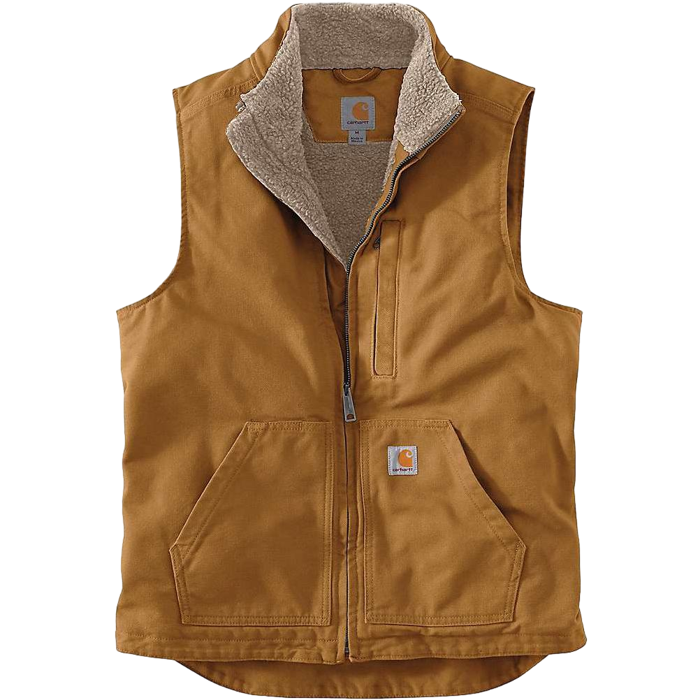 carhartt 104277 vest i brun - str. s
