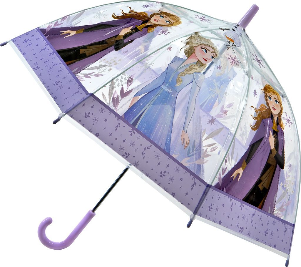 Disney Frozen Paraply - Anna og Elsa Motiv