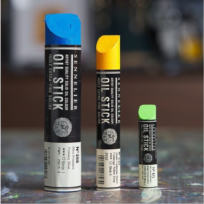 Sennelier Oil Stick (Price group 2) Titanium white A 116