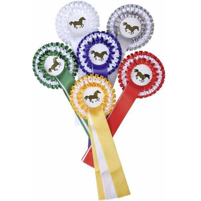 HKM Rosette Med 3 Lag Satin