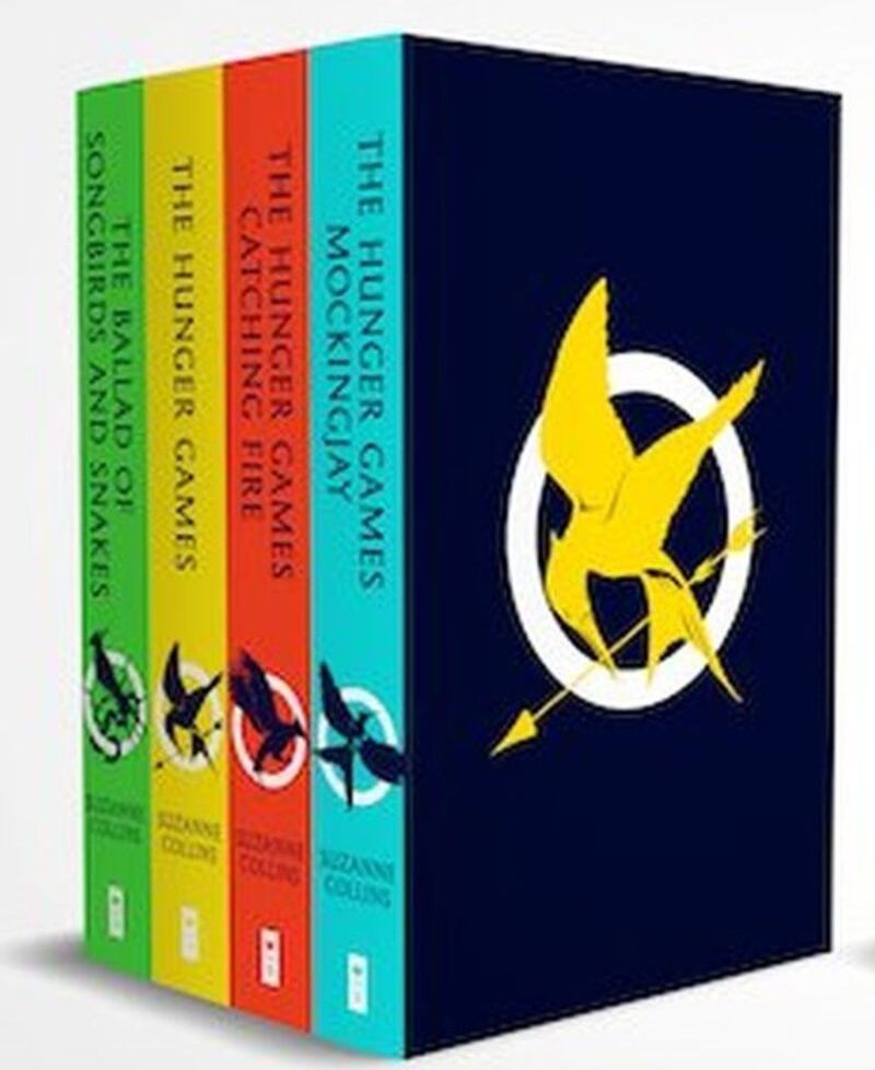 the hunger games 4 book paperback box set