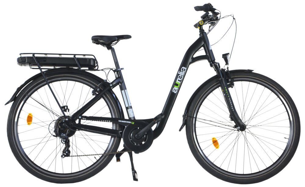 aurelia elcykel city 28" - sort