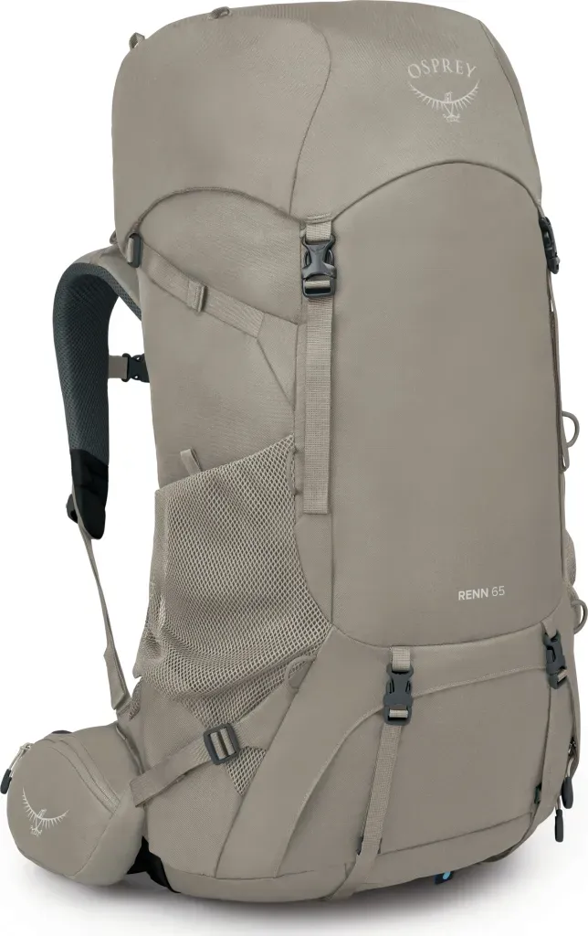 osprey women's renn 65 pediment grey/linen tan