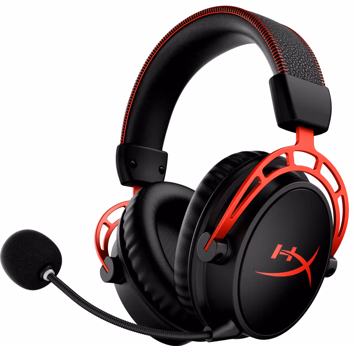 HyperX Cloud Alpha - trådløst gaming-headset (sort-rød)