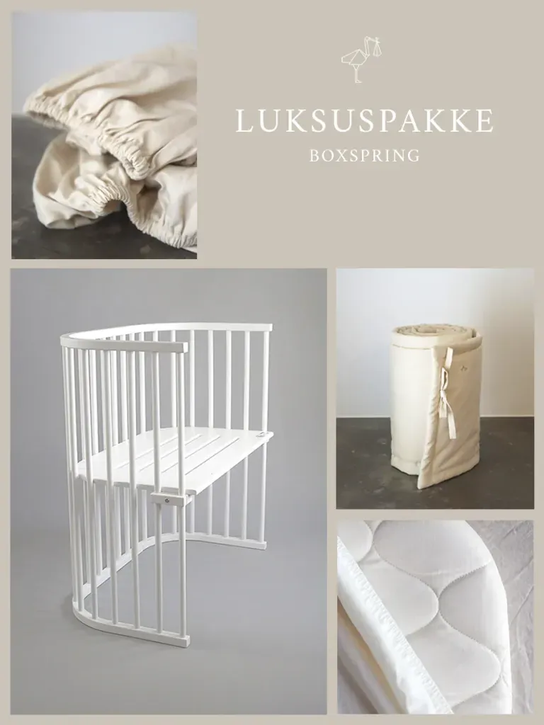 Luksuspakke - Babybay Original bedside crib