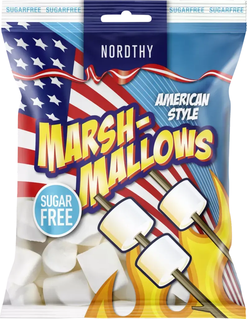 Nordthy Sukkerfri Marshmallows 1